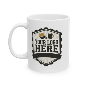 Classic White Logo Mug (Your Logo)